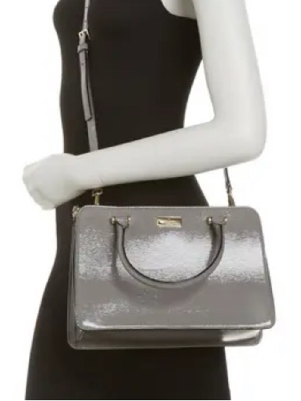 Kate Spade Bixby Place Lise Satchel Bag in Hare Grey